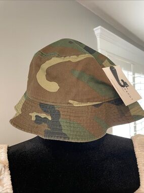 The Hat Depot Camo Bucket Hat - Green Camo